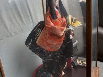 vintage Japanese Oyama doll