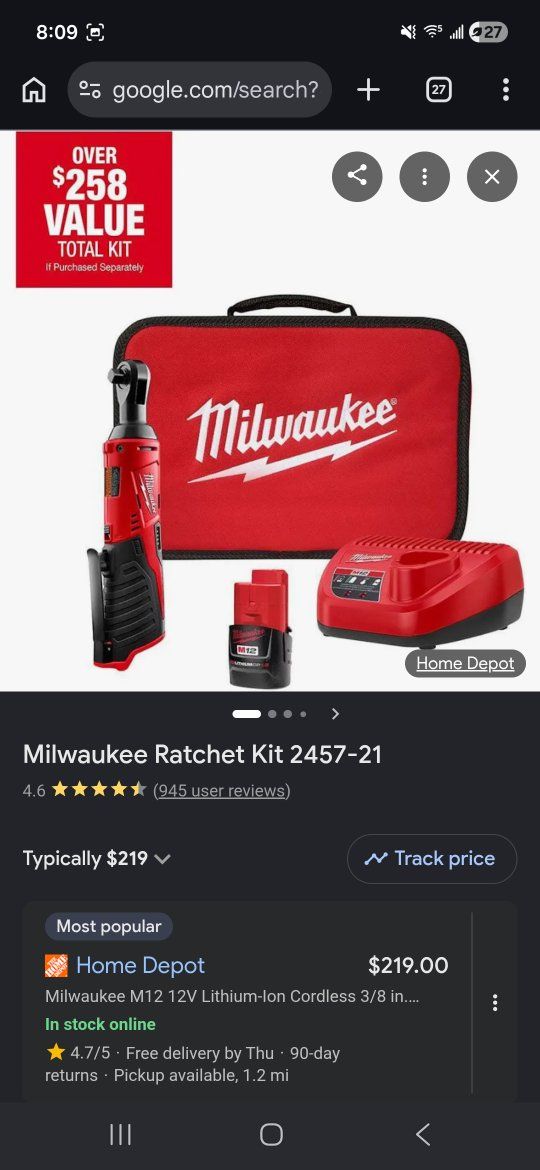3/8 ratchet