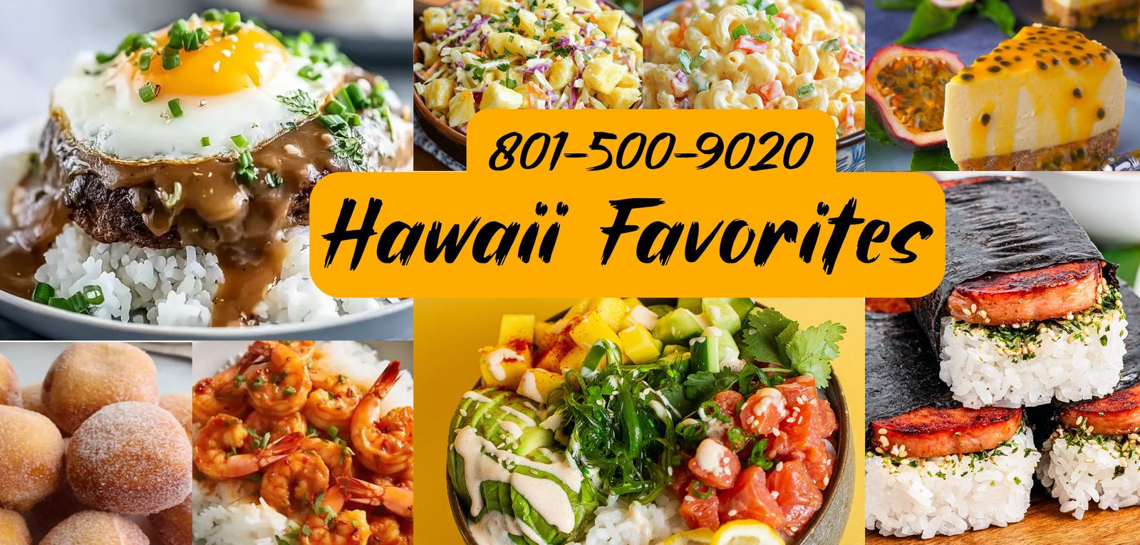 Hawaii Favorites Food Menu in Pleasant Grove