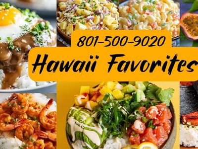 Hawaii Favorites Food Menu in Pleasant Grove