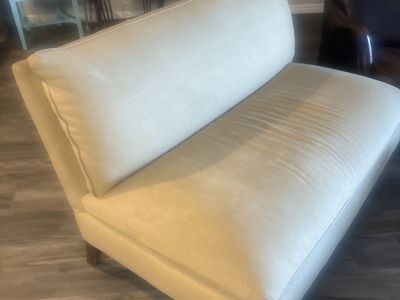 Tan Love Seat