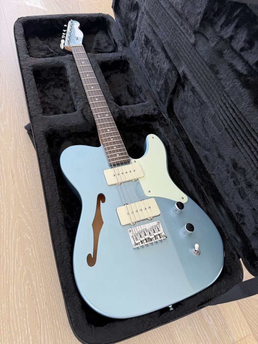 Squier Paranormal Cabronita Telecaster Thinline FSR Electric Guitar with Gator Hard Case