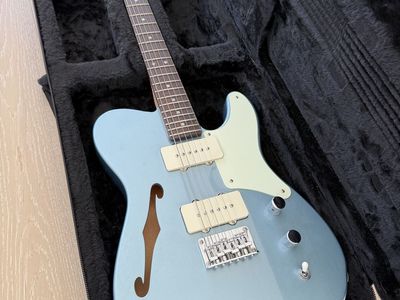 Squier Paranormal Cabronita Telecaster Thinline FSR Electric Guitar with Gator Hard Case