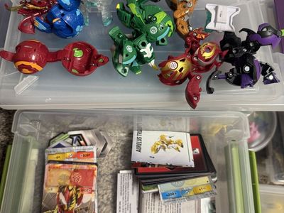 Bakugan Battle Brawlers Starter Pack Lot with Figures, Cards, and BakuCores