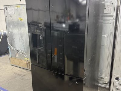 Frigidaire Gallery Black French Door Refrigerator & Bottom Freezer