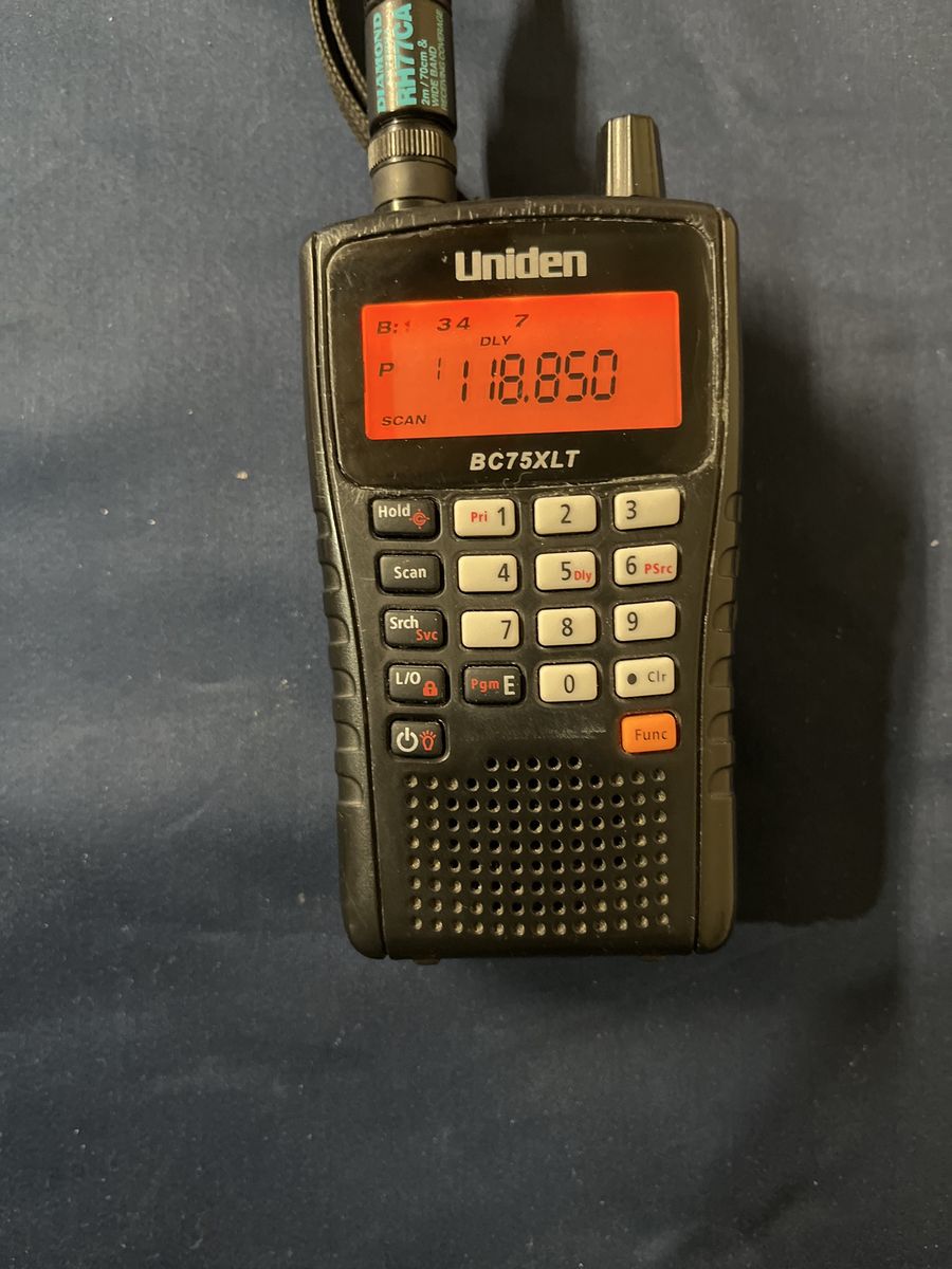 Uniden bc75xlt scanner