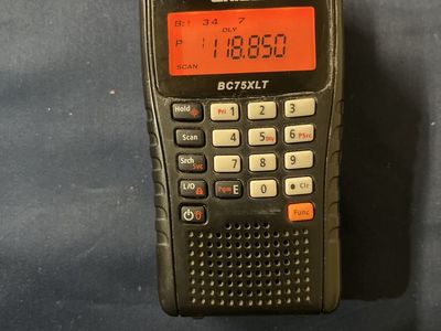 Uniden bc75xlt scanner