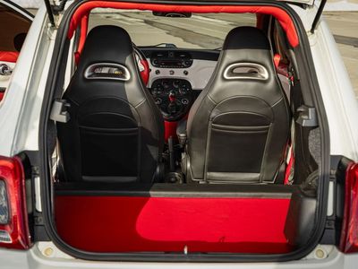 Fiat 500 Abarth Red Seat Delete Kit - Excellent Condition, Custom