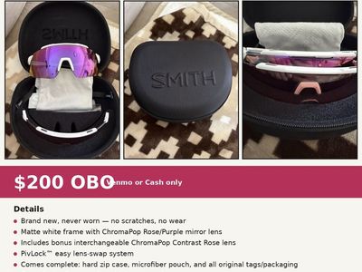 Smith RUCKUS ChromaPop Sunglasses with Interchangeable Lenses