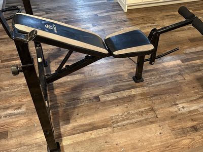 Marcy Adjustable Weight Bench with Leg Developer