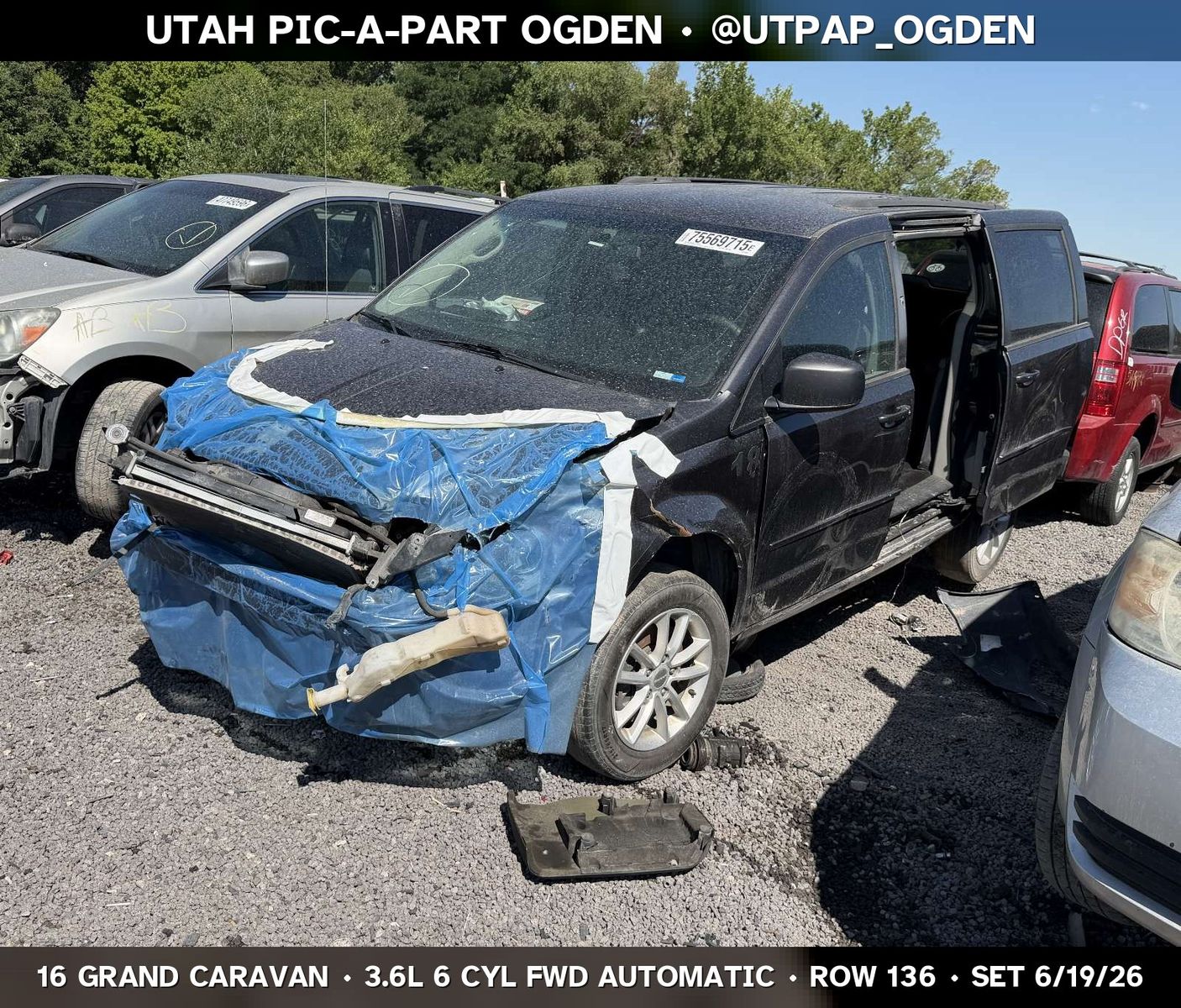 2016 Dodge Grand Caravan Parts - UTPAP Ogden