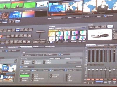 NewTek TriCaster portable broadcast system