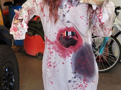 Zombie Halloween Prop - Spooky Standing Decoration