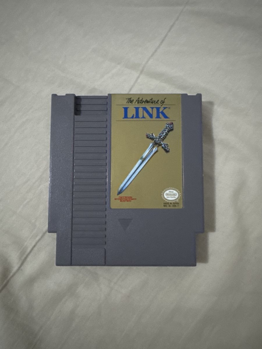 Zelda II: the Adventure of Link grey (NES)