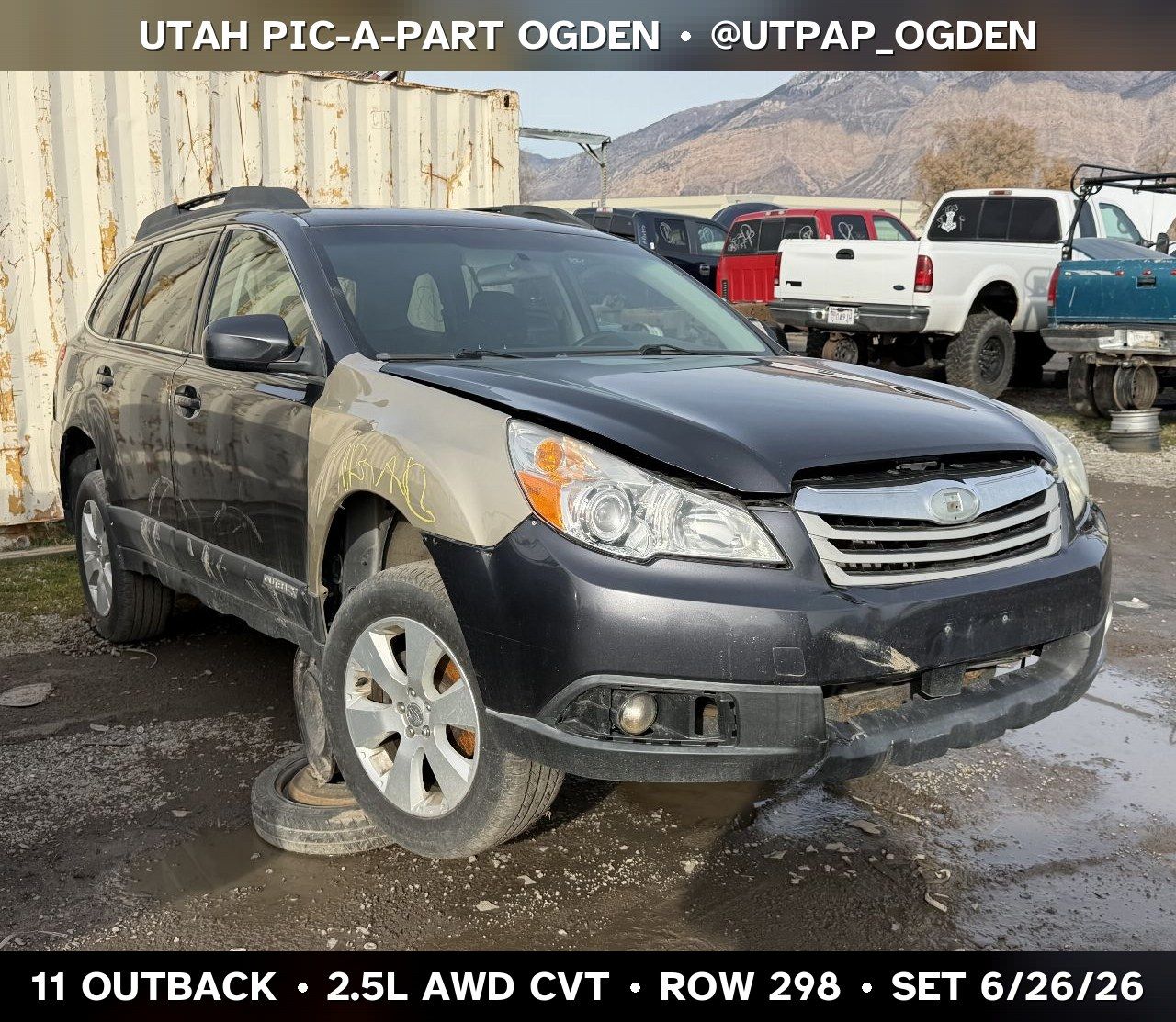 2011 Subaru Outback Parts - UTPAP Ogden
