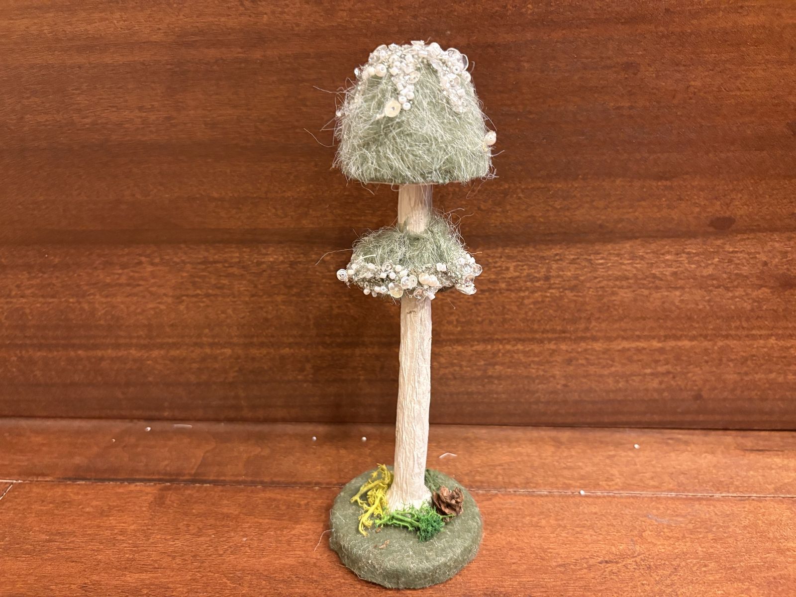 New Felt Wool Mushroom 