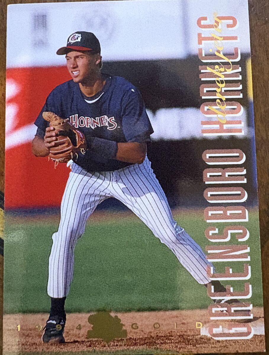 1994 CLASSIC BEST GOLD| GREENSBORO HORNETS  Derek Jeter ROOKIE CARD