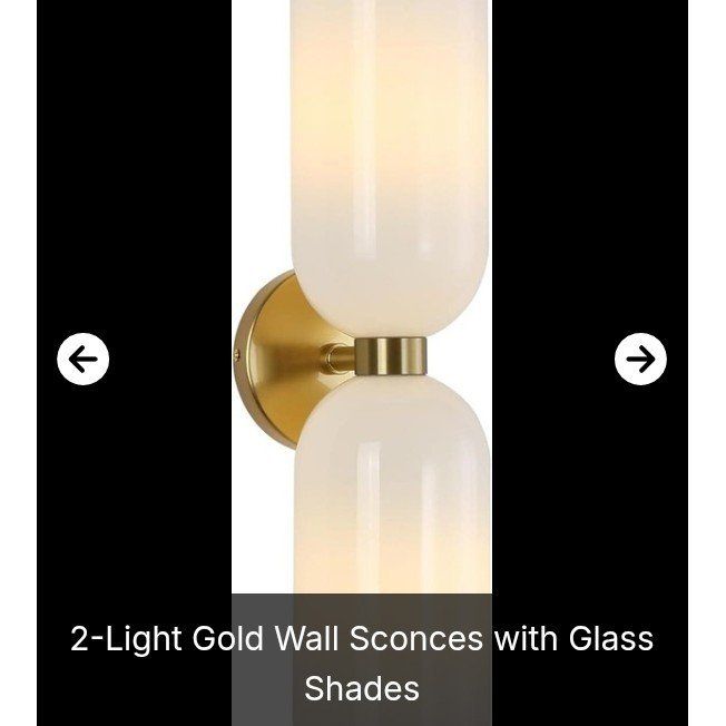 2 Light Wall Sconce (NEW)
