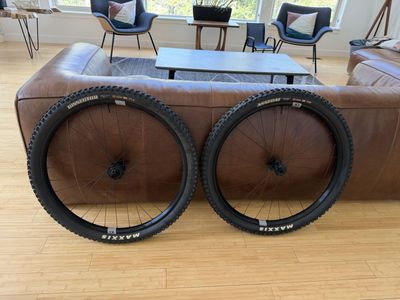 Crankbrothers Synthesis Enduro Alloy 29" Wheelset (SRAM XD) w/ Maxxis Assegai & Dissector Tires