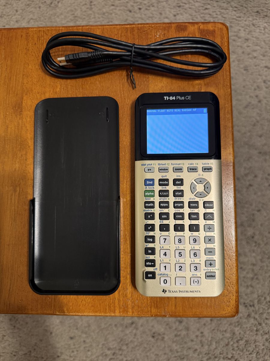 Texas Instruments TI-84 Plus CE Color Graphing Calculator