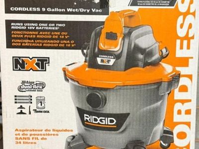Ridgid Cordless 18v NXT Shop Vac