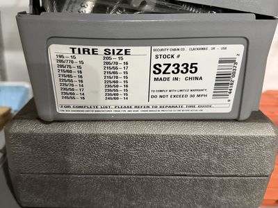 Shur Grip by SCC-tire chain-never used
