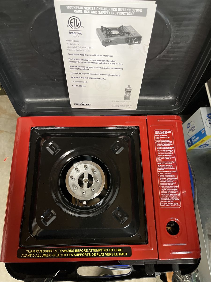 Camp Chef Mountain Series Stove.