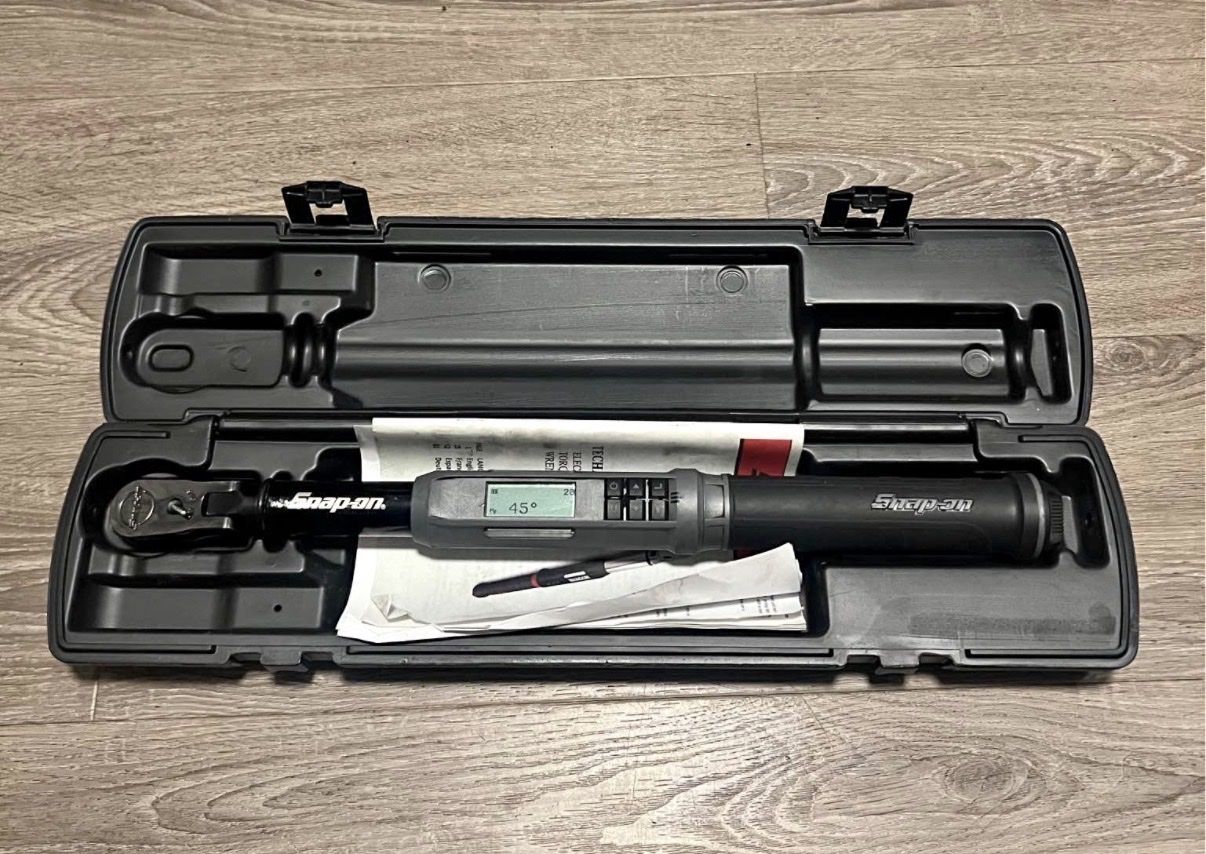 Snap on torque wrench