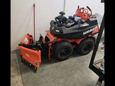 Ariens Mammoth 850 All-Season Commercial Power Brush & Snow Plow Kawasaki FX850V EFI Engine