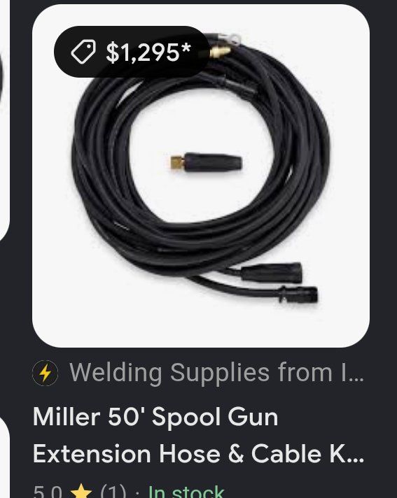 tig torch. Extension Cable Kit - Welding Supplies - Good Condition