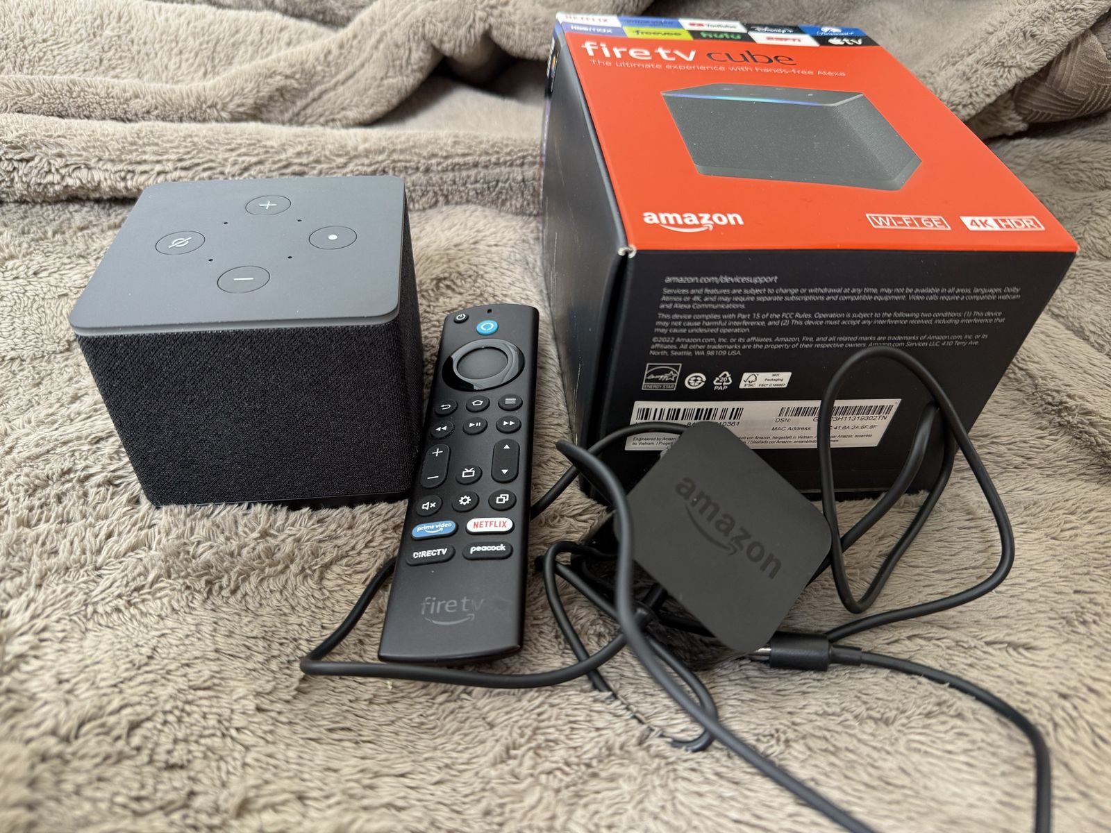 Amazon Fire TV Cube 3rd gen 4k WiFi 6e