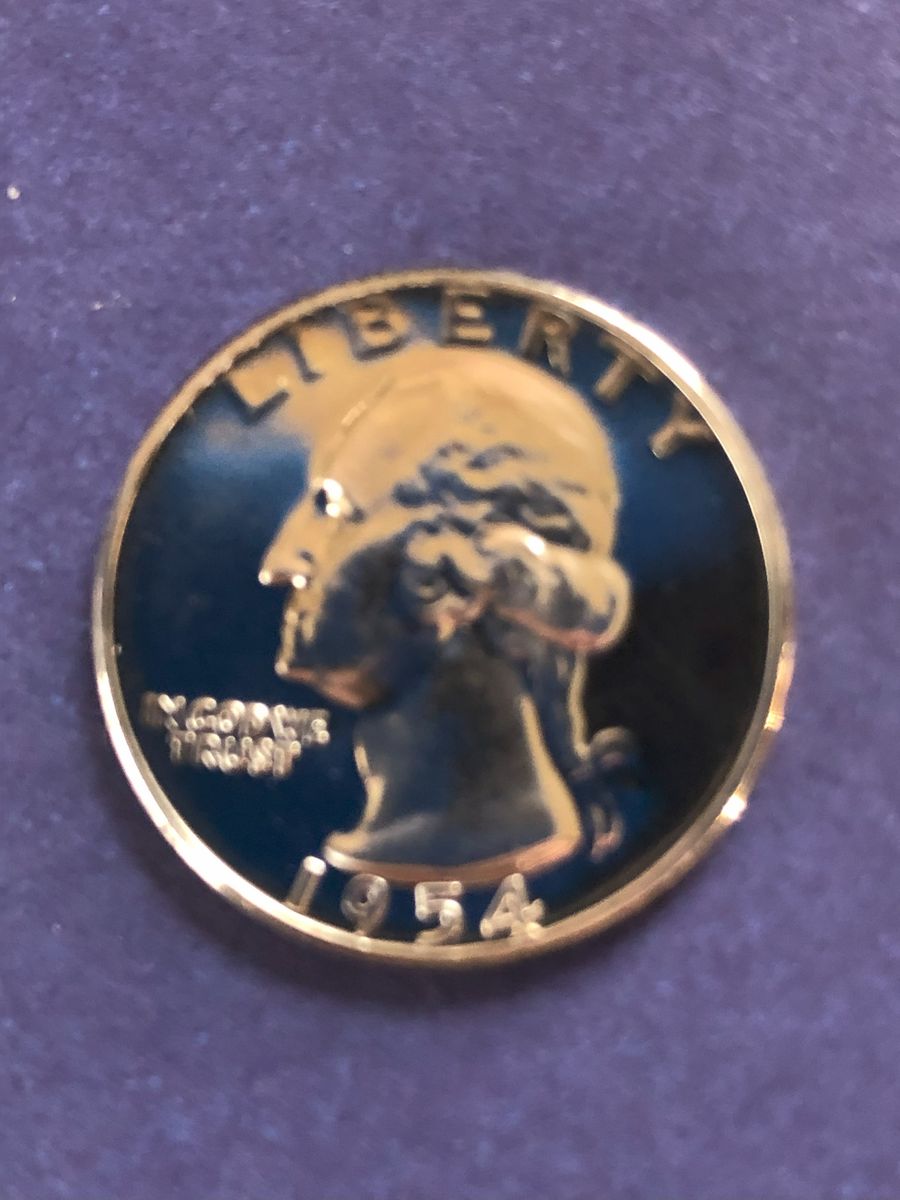 1954 Silver Quarter Dollar