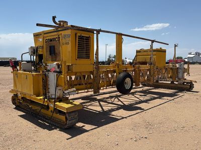 1998 Gomaco TC600 Texture Cure Bridge Deck Runway-4856