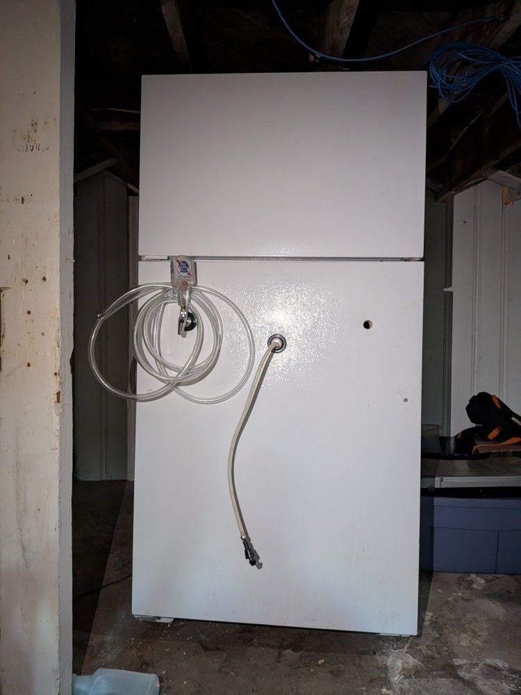 Garage Fridge/Kegerator Conversion/Top Freezer