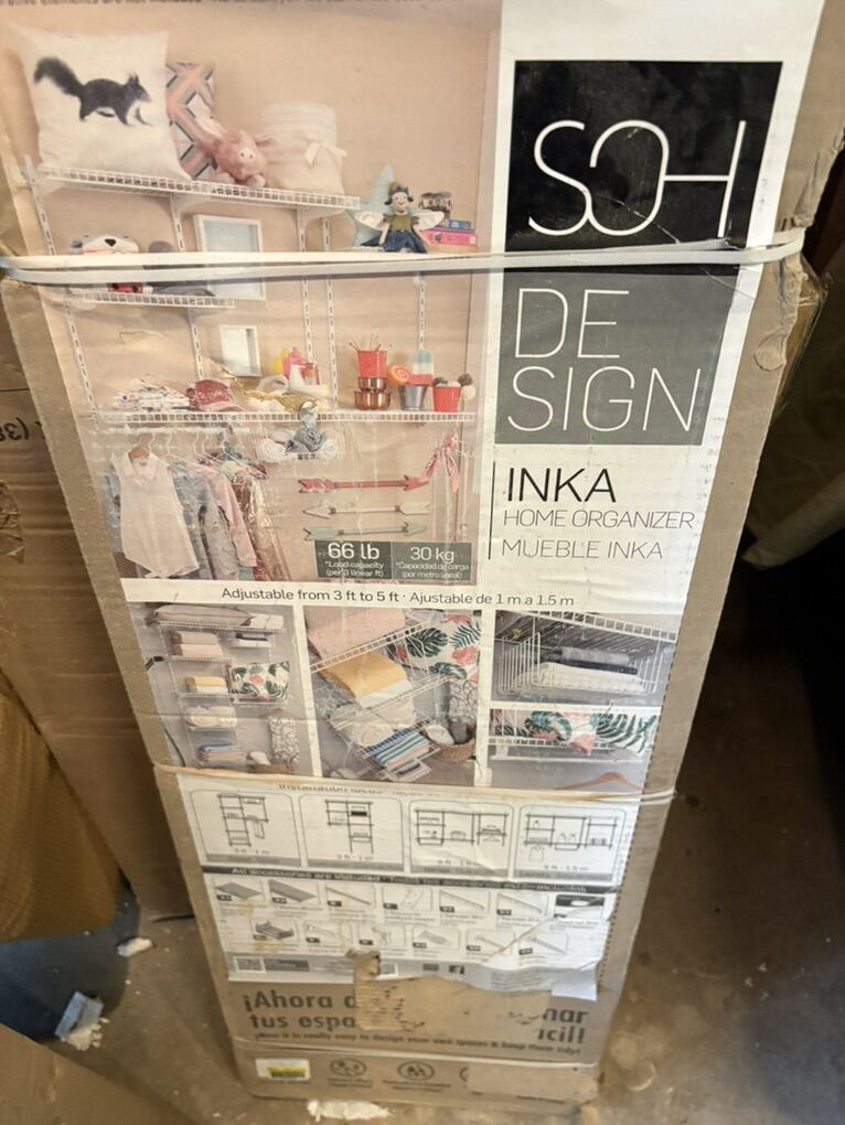 Soh Design Inka Closet Organizer