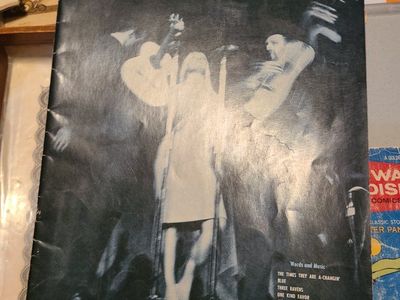 Vintage Peter Paul And Mary In Concert Songbook Sheet Music