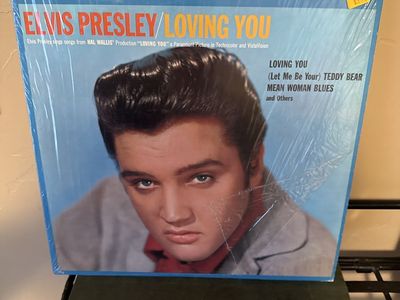 Elvis Presley - Loving You Vinyl LP Record (RCA Victor LSP-1515(e)) In Shrink