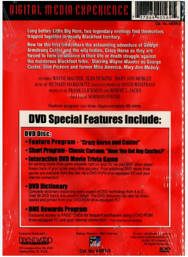 Crazy Horse & Custer - The UnTold Story - by Dickens, Slim & Wauder, Wayne -