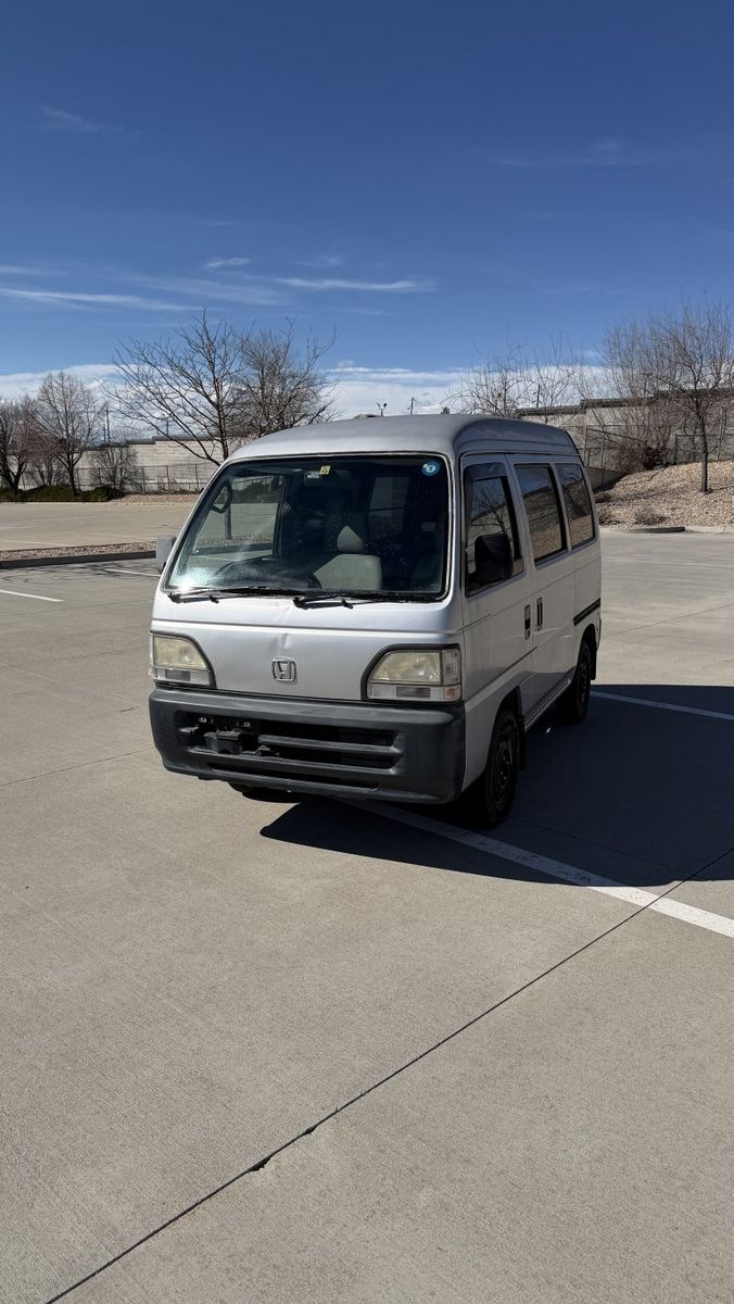 Honda Acty Street Microvan Silver Right Hand Drive