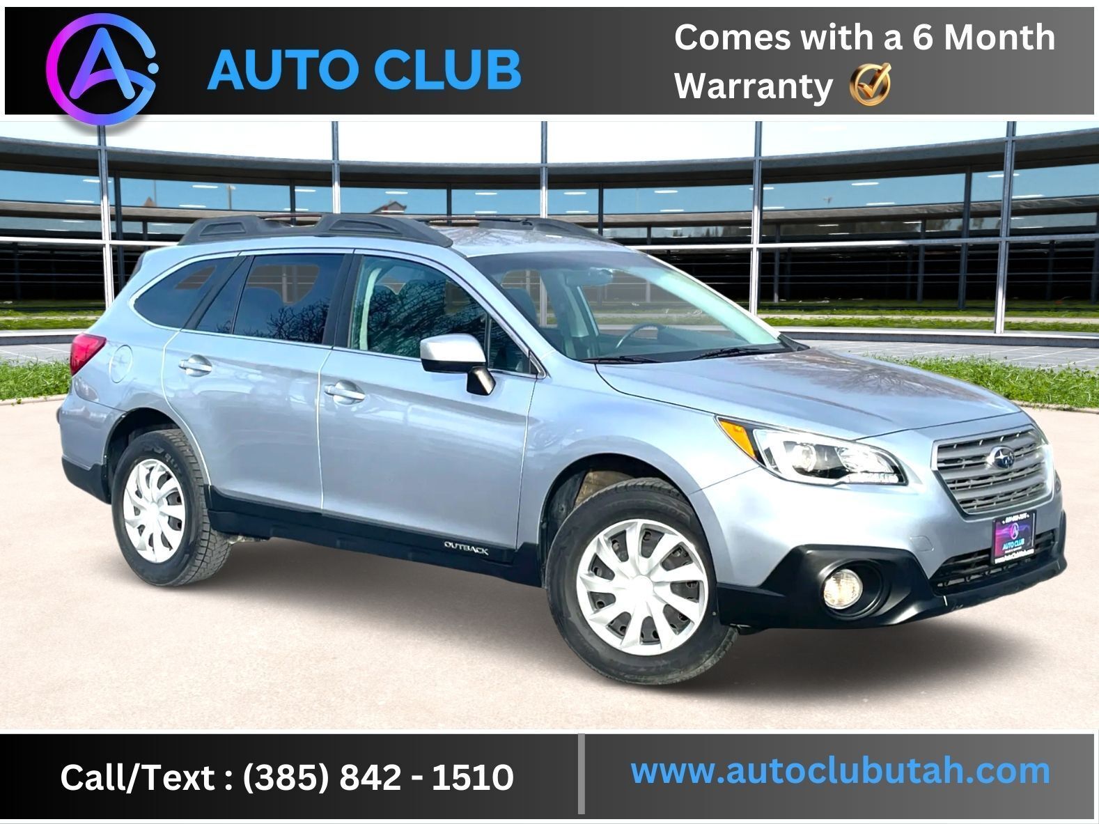 2017 Subaru Outback 2.5i Premium — rebuilt & branded title, 11% below market
