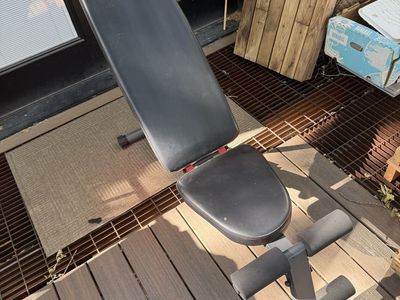 Pelpo Adjustable Weight Bench - Multi-purpose Strength Training Bench $25 obo