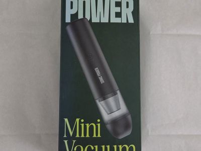 Sonic Power Cordless Mini Vacuum - Like New