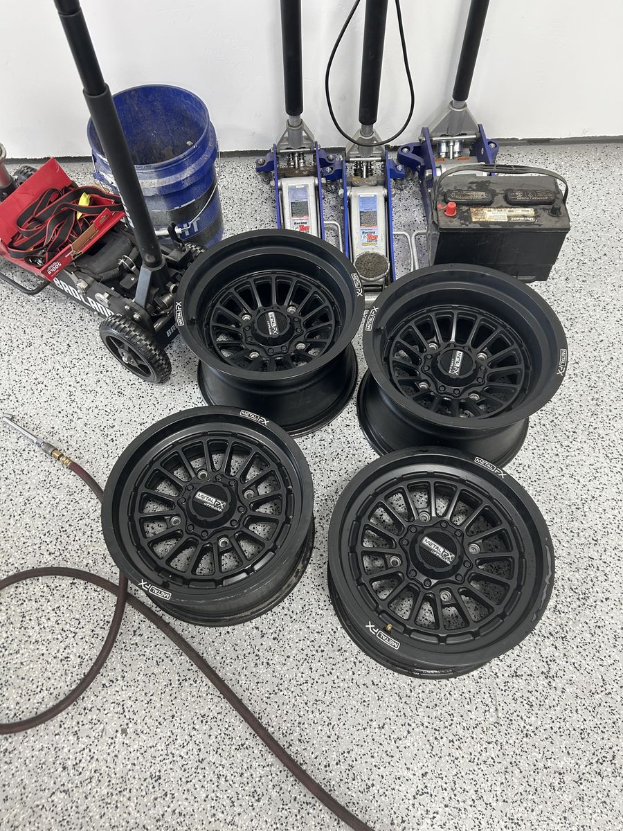 Metal FX Delta wheels / Polaris RZR