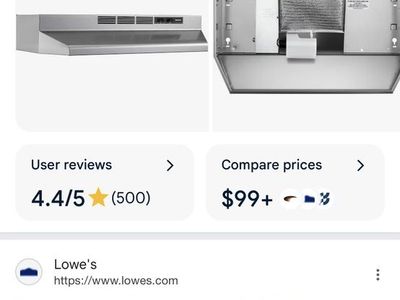 Broan 4130SF 30" Ductless Under-Cabinet Range Hood - Stainless Steel, Fingerprint Resistant