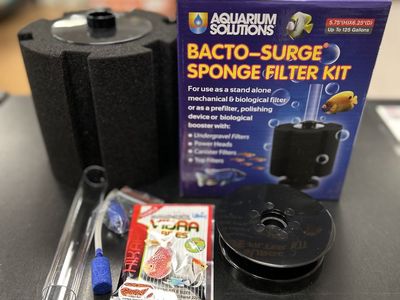 Aquarium solutions filter kit