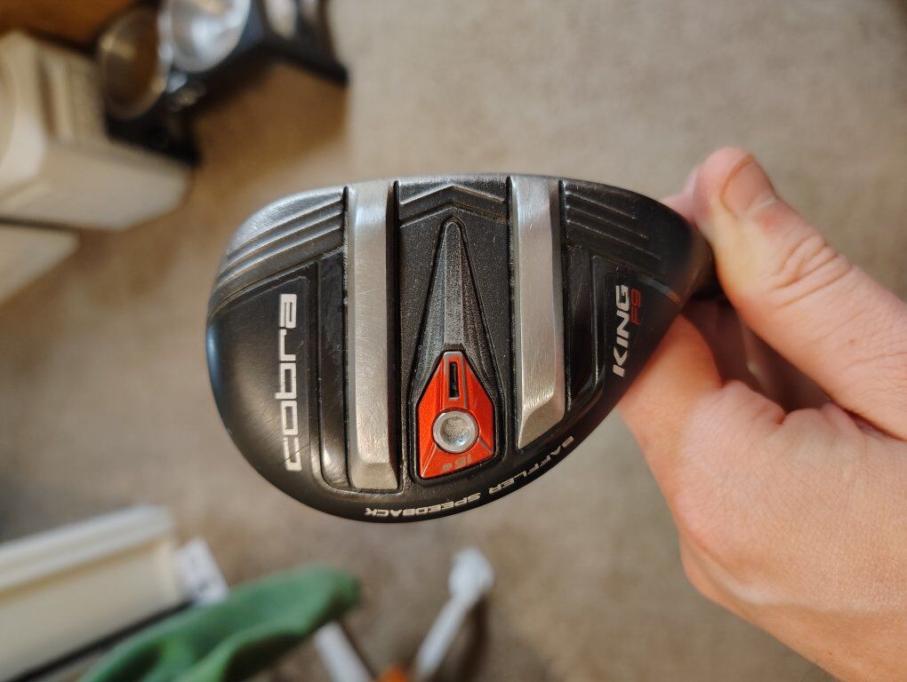 Cobra king f9 3 hybrid 19 degree Fujikara atmos 75