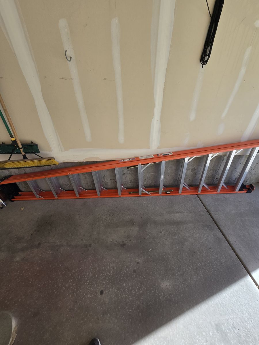 Werner 12 ft A-frame ladder