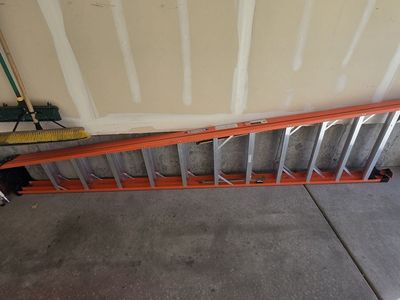 Werner 12 ft A-frame ladder