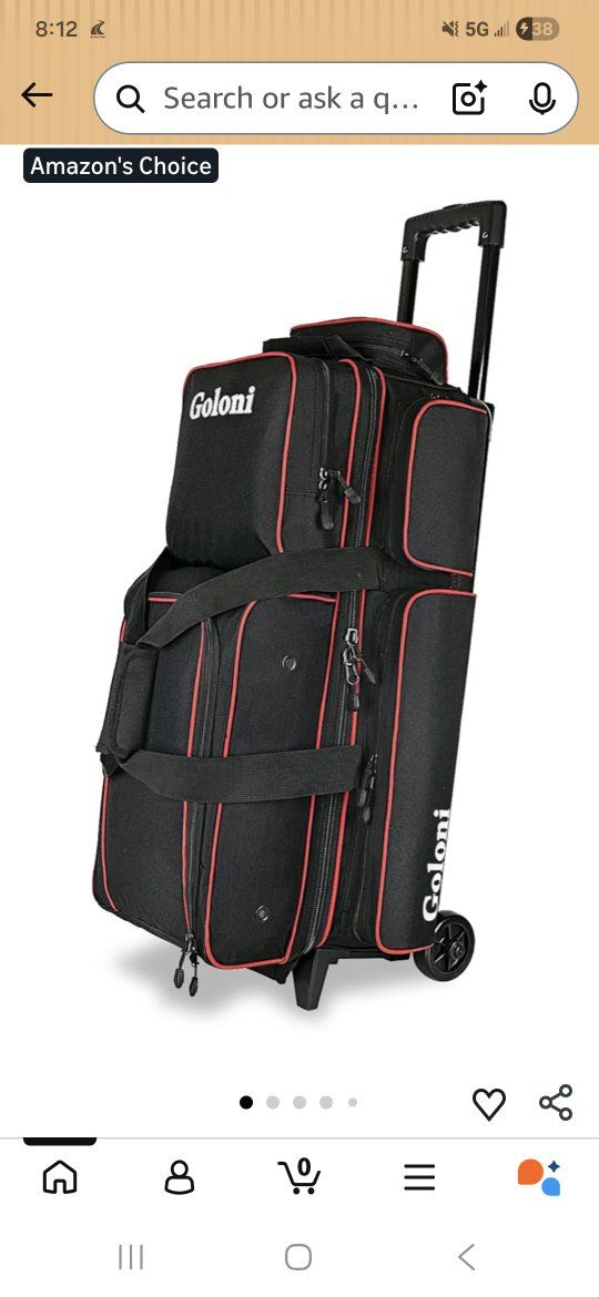 Golini 3 Ball Rolling Bag