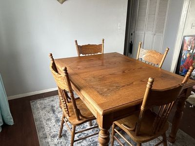 Dining Room Table and Chairs